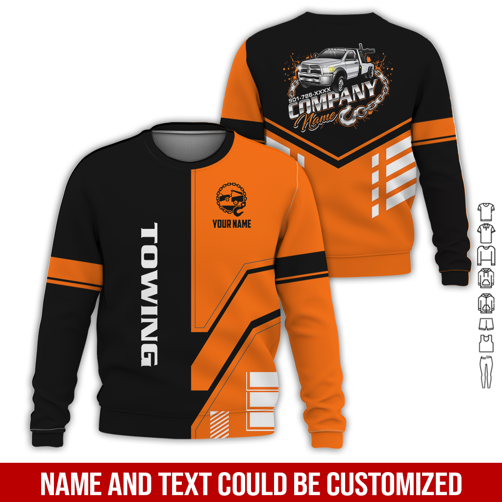 6179851-personalized-name-tow-truck-3d-all-over-printed-clothes-gl229-49.jpg Custom Tow Truck 3D Hoodie - photo 49