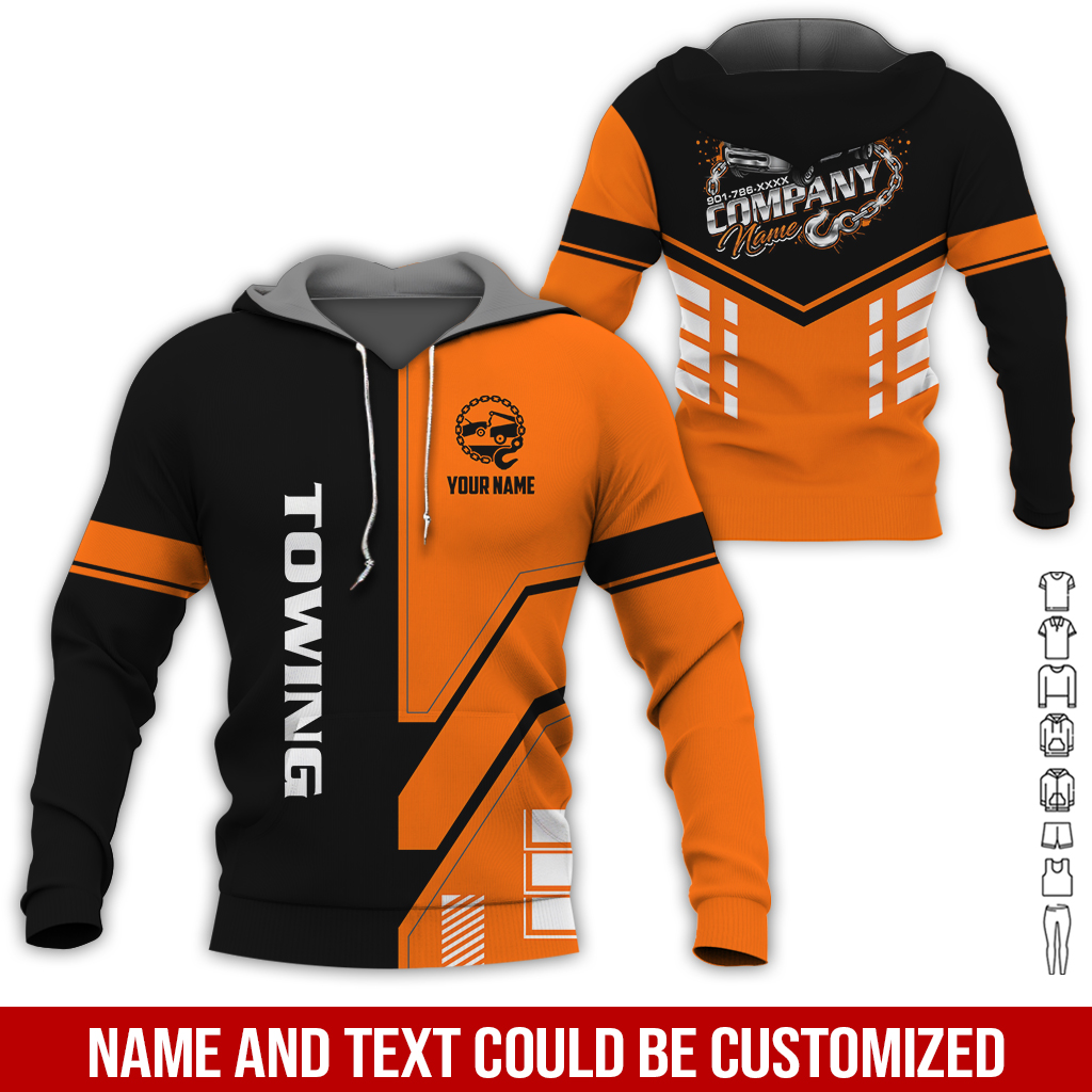 6179851-personalized-name-tow-truck-3d-all-over-printed-clothes-gl229-50.jpg Custom Tow Truck 3D Hoodie - photo 50