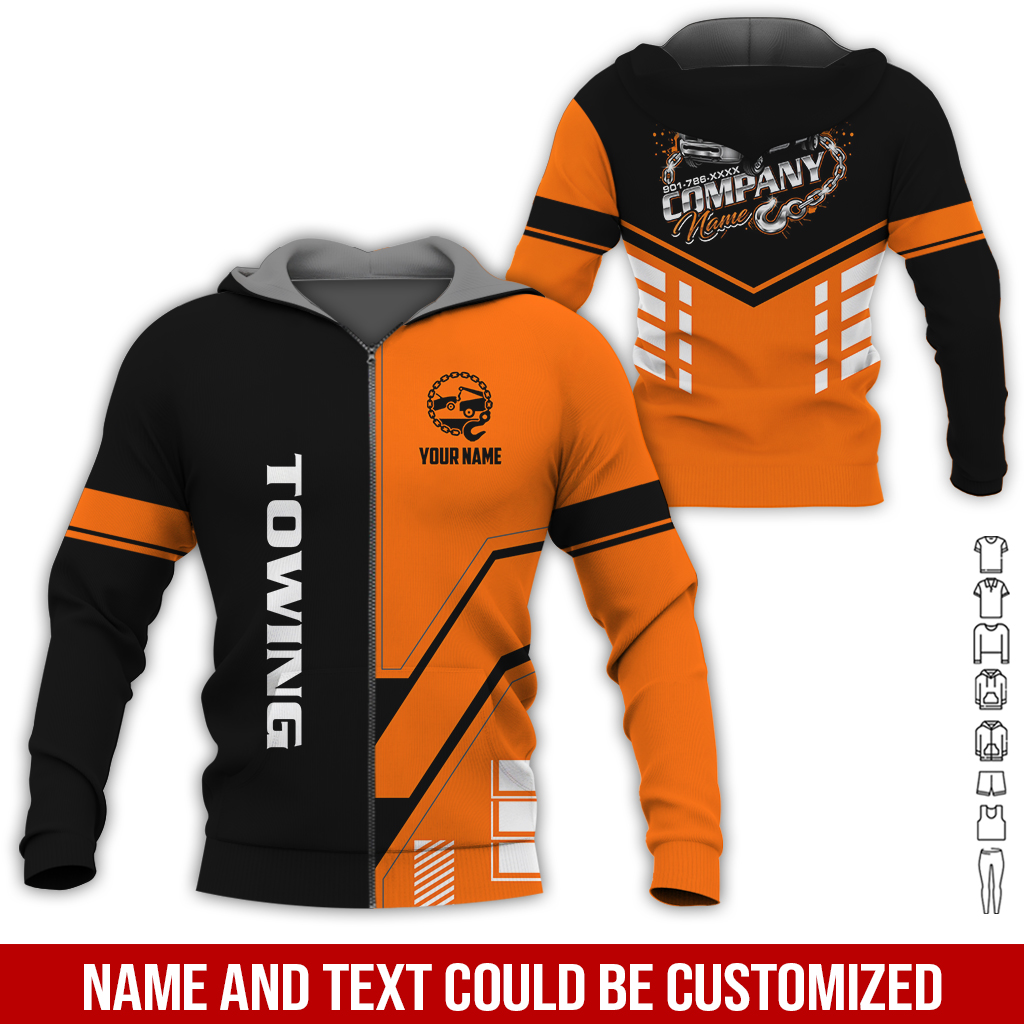 6179851-personalized-name-tow-truck-3d-all-over-printed-clothes-gl229-51.jpg Custom Tow Truck 3D Hoodie - photo 51