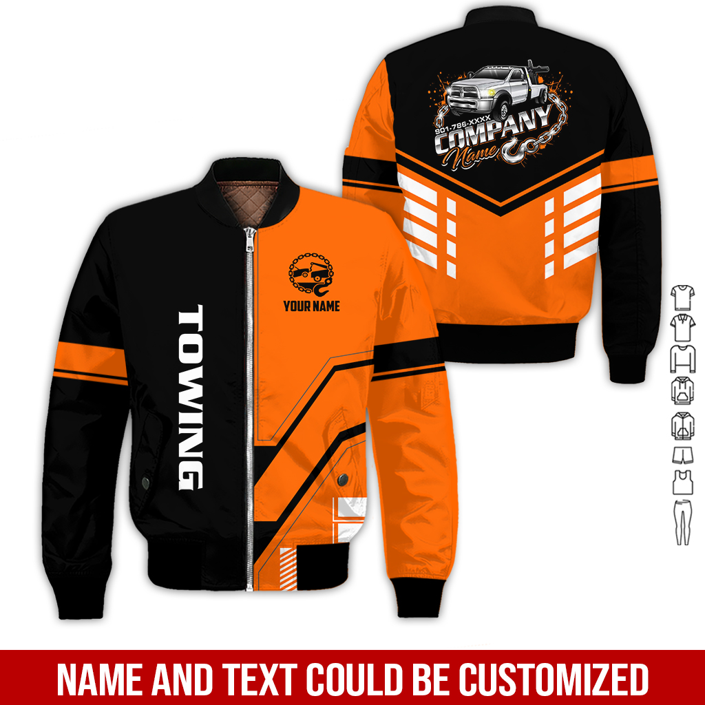 6179851-personalized-name-tow-truck-3d-all-over-printed-clothes-gl229-54.jpg Custom Tow Truck 3D Hoodie - photo 54