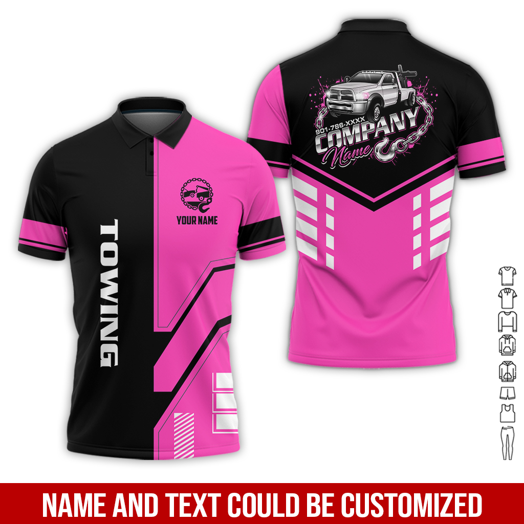 6179851-personalized-name-tow-truck-3d-all-over-printed-clothes-gl229-56.jpg Custom Tow Truck 3D Hoodie - photo 56