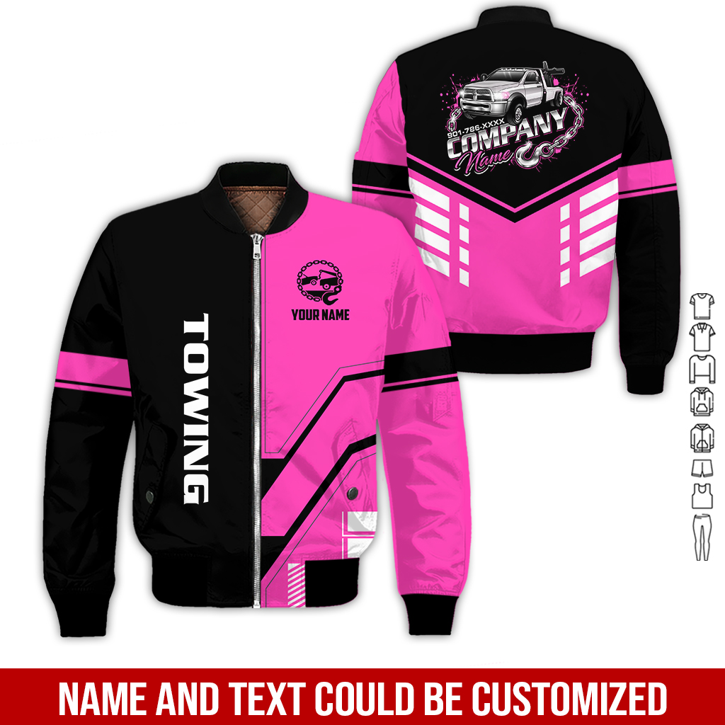 6179851-personalized-name-tow-truck-3d-all-over-printed-clothes-gl229-63.jpg Custom Tow Truck 3D Hoodie - photo 63