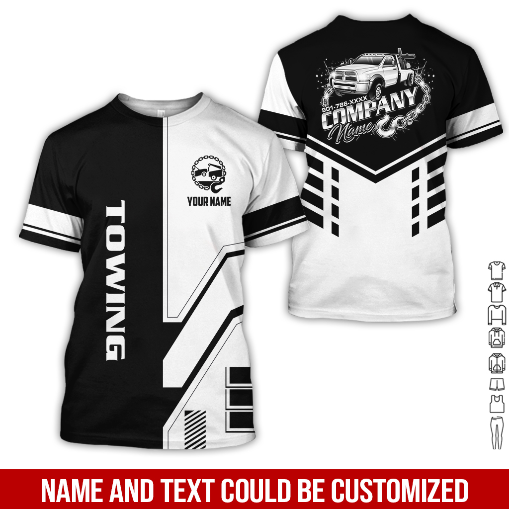 6179851-personalized-name-tow-truck-3d-all-over-printed-clothes-gl229-64.jpg Custom Tow Truck 3D Hoodie - photo 64
