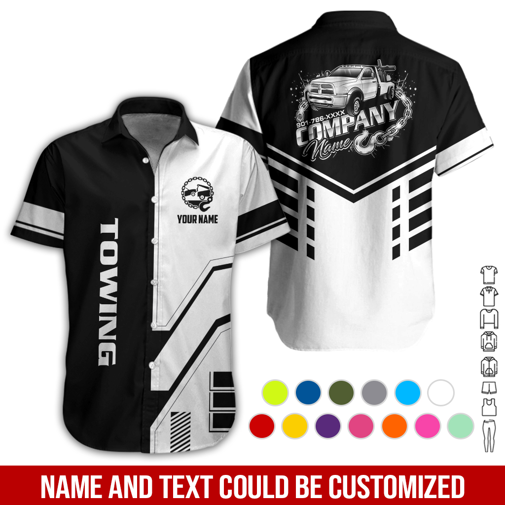6179851-personalized-name-tow-truck-3d-all-over-printed-clothes-gl229-66.jpg Custom Tow Truck 3D Hoodie - photo 66