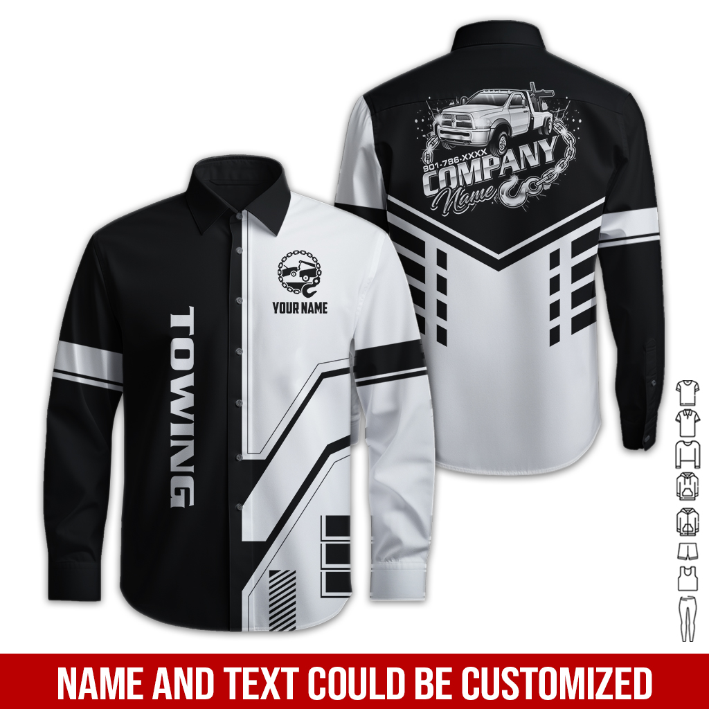 6179851-personalized-name-tow-truck-3d-all-over-printed-clothes-gl229-70.jpg Custom Tow Truck 3D Hoodie - photo 70