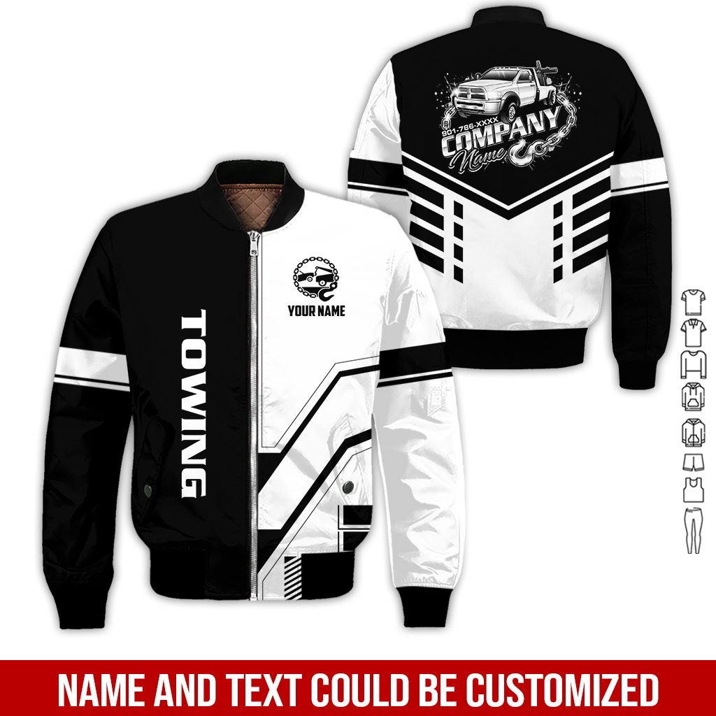 6179851-personalized-name-tow-truck-3d-all-over-printed-clothes-gl229-72.jpg Custom Tow Truck 3D Hoodie - photo 72