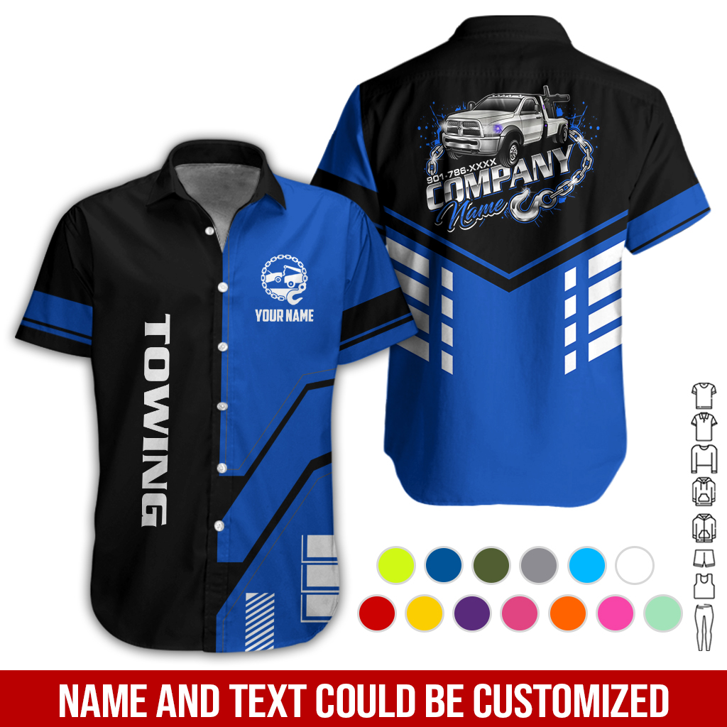 6179851-personalized-name-tow-truck-3d-all-over-printed-clothes-gl229-75.jpg Custom Tow Truck 3D Hoodie - photo 75