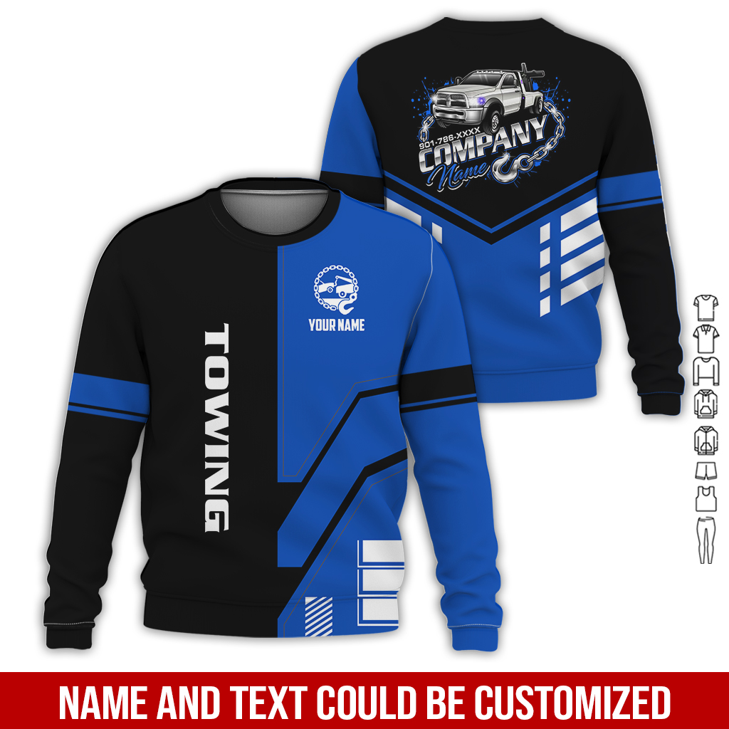 6179851-personalized-name-tow-truck-3d-all-over-printed-clothes-gl229-76.jpg Custom Tow Truck 3D Hoodie - photo 76