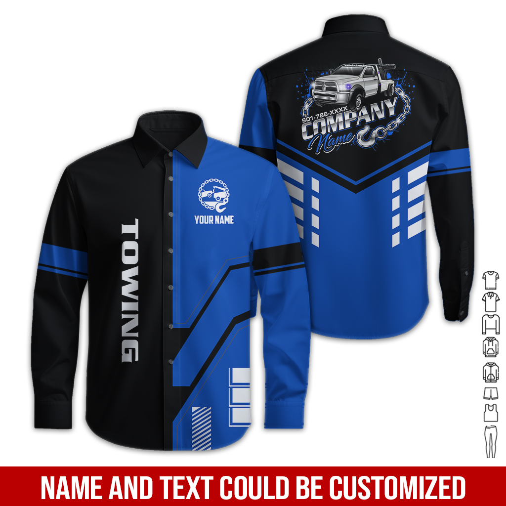 6179851-personalized-name-tow-truck-3d-all-over-printed-clothes-gl229-79.jpg Custom Tow Truck 3D Hoodie - photo 79