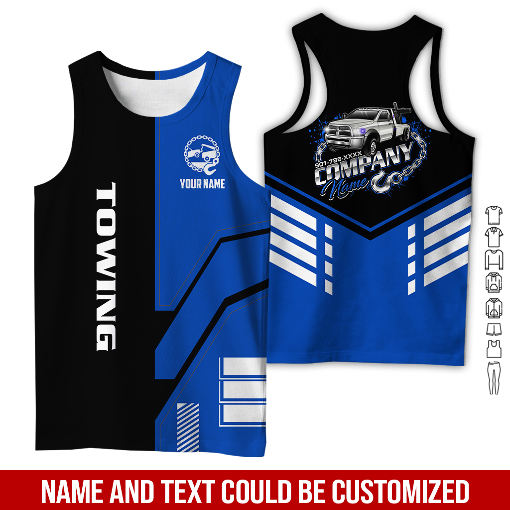 6179851-personalized-name-tow-truck-3d-all-over-printed-clothes-gl229-80.jpg Custom Tow Truck 3D Hoodie - photo 80