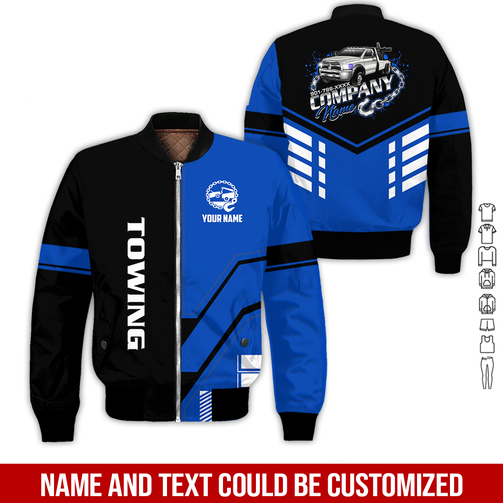 6179851-personalized-name-tow-truck-3d-all-over-printed-clothes-gl229-81.jpg Custom Tow Truck 3D Hoodie - photo 81