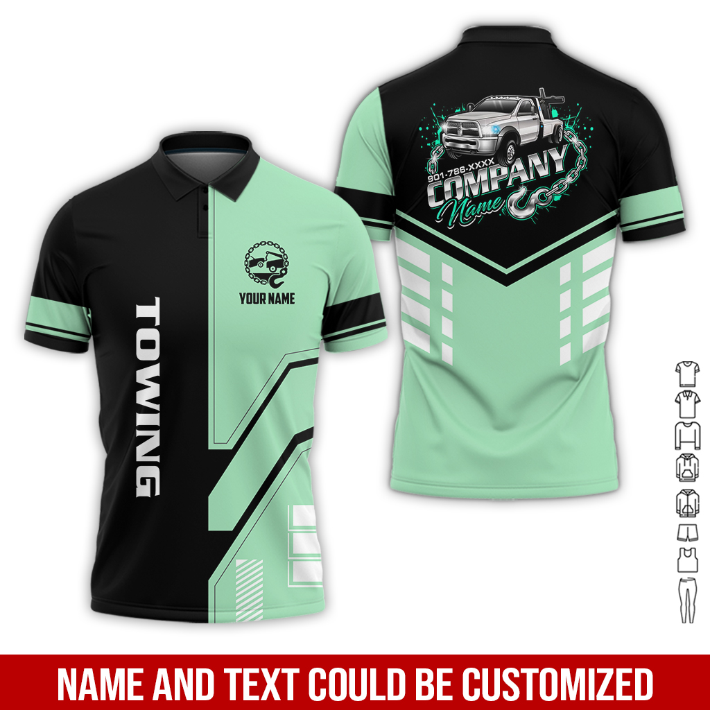 6179851-personalized-name-tow-truck-3d-all-over-printed-clothes-gl229-83.jpg Custom Tow Truck 3D Hoodie - photo 83