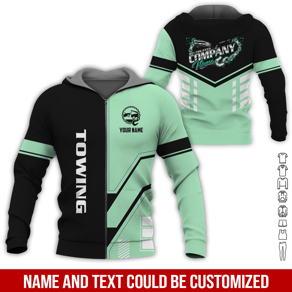 6179851-personalized-name-tow-truck-3d-all-over-printed-clothes-gl229-87.jpg Custom Tow Truck 3D Hoodie - photo 87