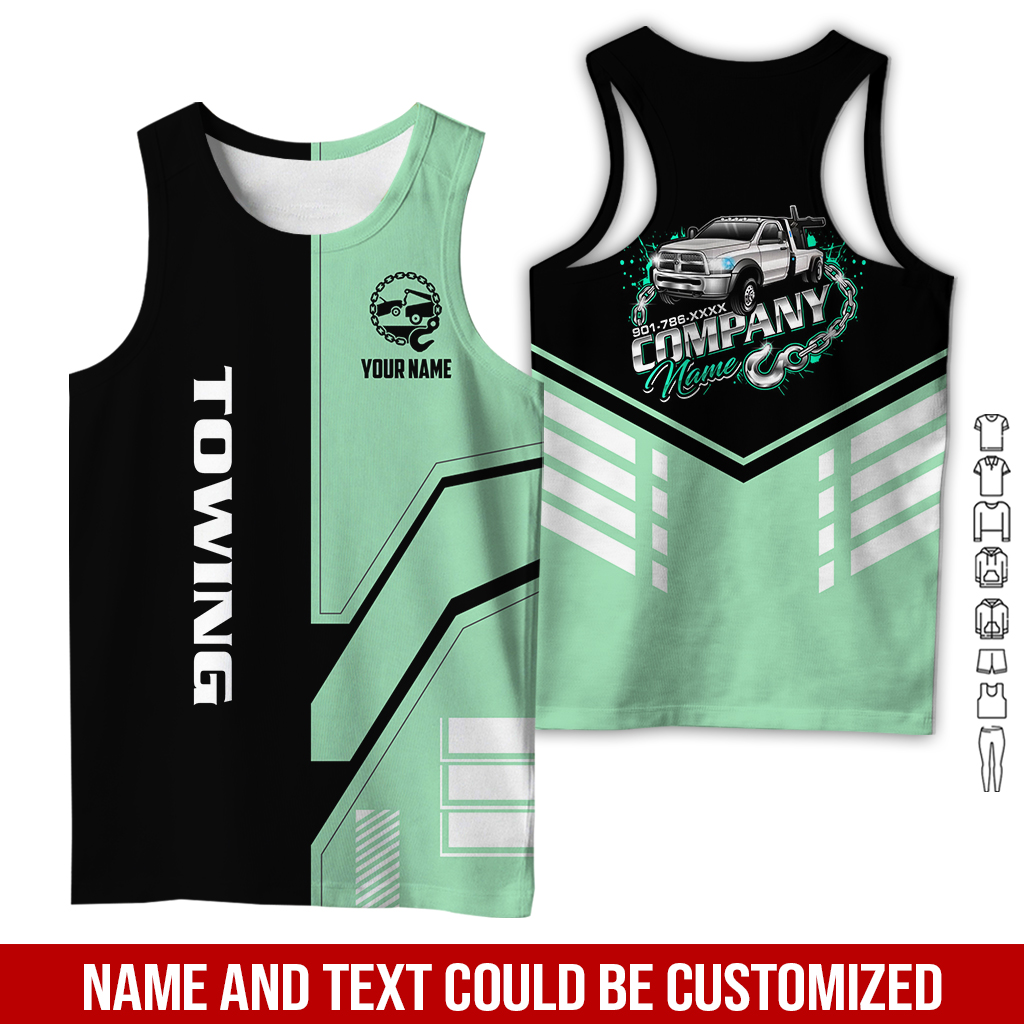 6179851-personalized-name-tow-truck-3d-all-over-printed-clothes-gl229-89.jpg Custom Tow Truck 3D Hoodie - photo 89