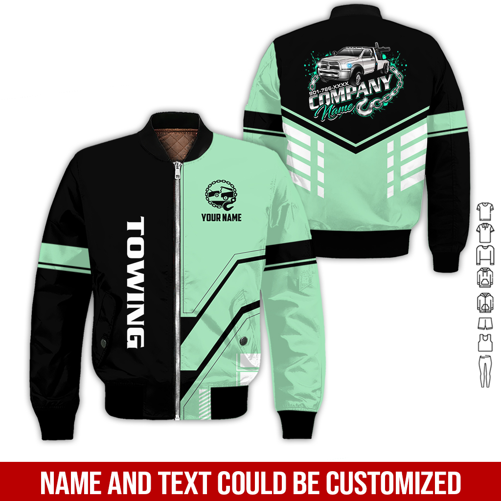 6179851-personalized-name-tow-truck-3d-all-over-printed-clothes-gl229-90.jpg Custom Tow Truck 3D Hoodie - photo 90