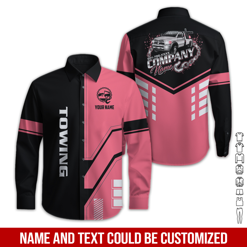 6179851-personalized-name-tow-truck-3d-all-over-printed-clothes-gl229-97.jpg Custom Tow Truck 3D Hoodie - photo 97