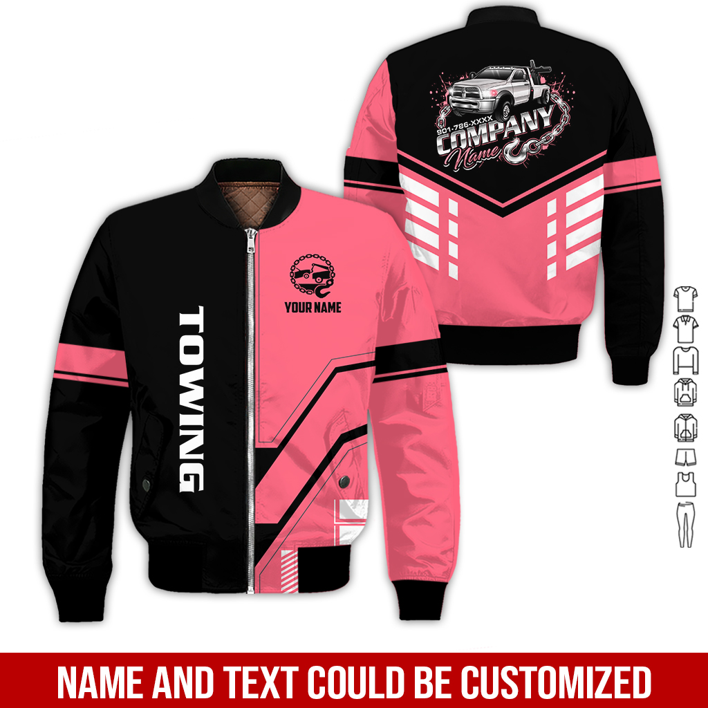 6179851-personalized-name-tow-truck-3d-all-over-printed-clothes-gl229-99.jpg Custom Tow Truck 3D Hoodie - photo 99
