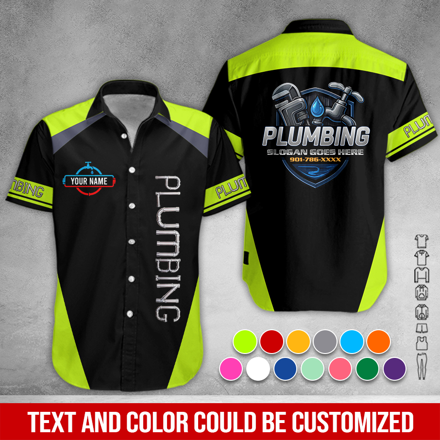 Custom Plumbing 3D Hoodie - photo 3