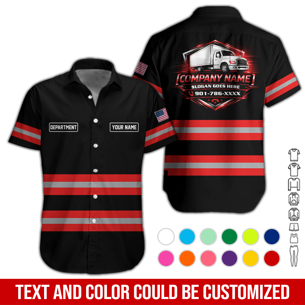 6180809-hi-vis-trucking-work-shirt-custom-name-department-da87-16.jpg Hi-Vis Trucking Work Shirt – Custom Name & - photo 16