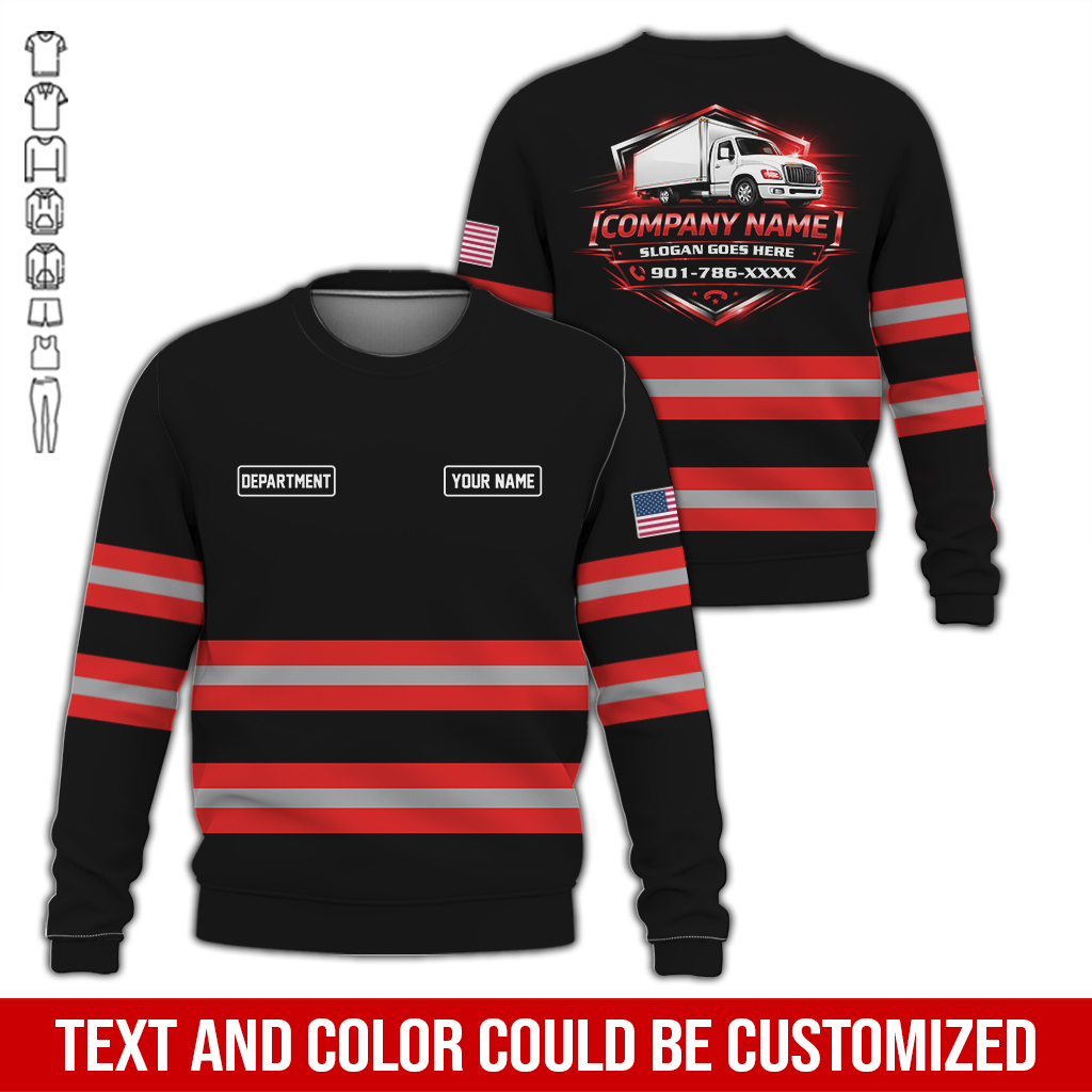 6180809-hi-vis-trucking-work-shirt-custom-name-department-da87-17.jpg Hi-Vis Trucking Work Shirt – Custom Name & - photo 17