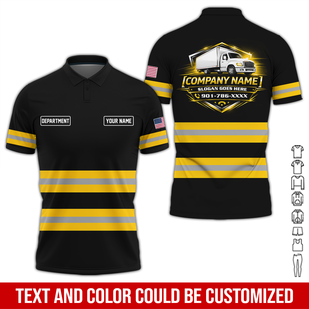 6180809-hi-vis-trucking-work-shirt-custom-name-department-da87-28.jpg Hi-Vis Trucking Work Shirt – Custom Name & - photo 28