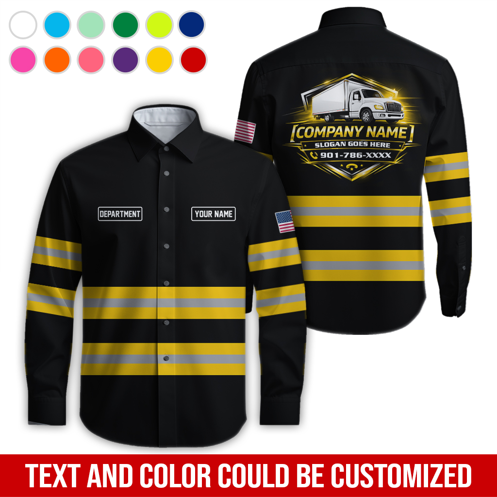 6180809-hi-vis-trucking-work-shirt-custom-name-department-da87-33.jpg Hi-Vis Trucking Work Shirt – Custom Name & - photo 33