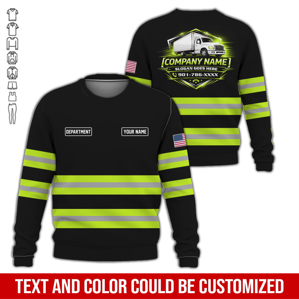 6180809-hi-vis-trucking-work-shirt-custom-name-department-da87-4.jpg Hi-Vis Trucking Work Shirt – Custom Name & - photo 4