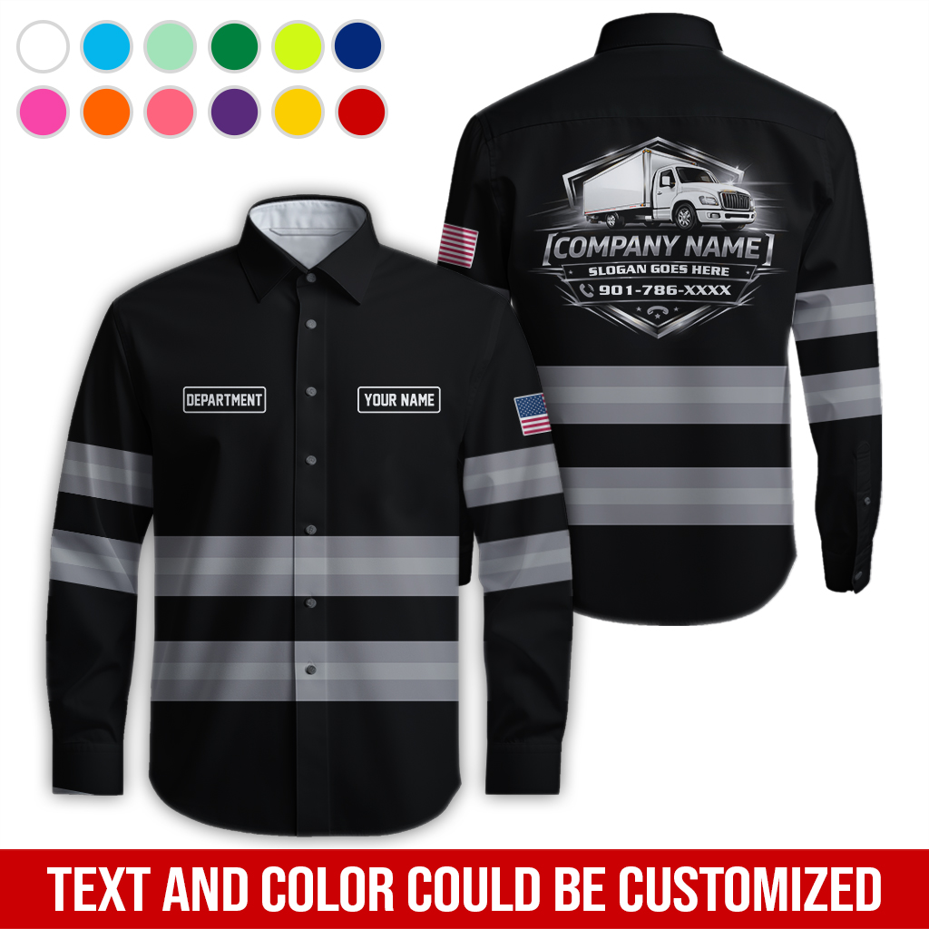 6180809-hi-vis-trucking-work-shirt-custom-name-department-da87-46.jpg Hi-Vis Trucking Work Shirt – Custom Name & - photo 46