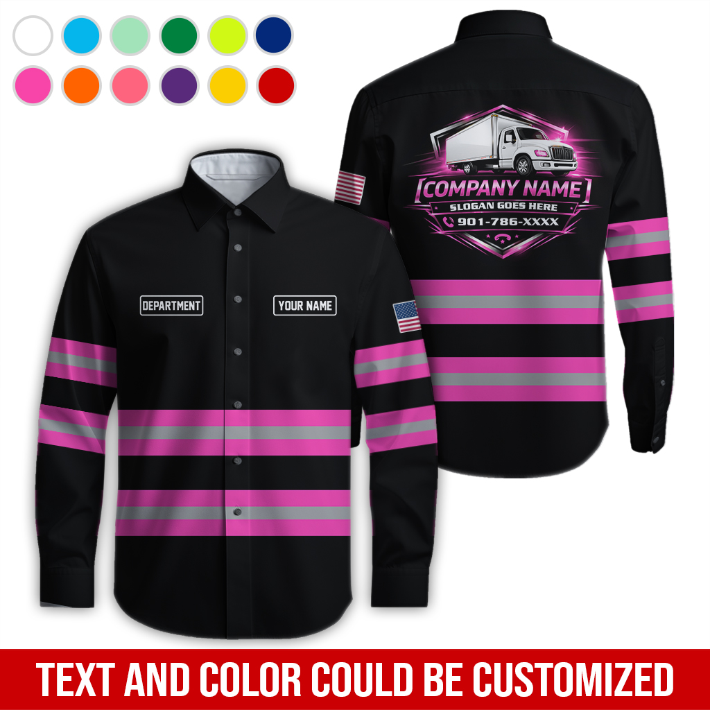 6180809-hi-vis-trucking-work-shirt-custom-name-department-da87-85.jpg Hi-Vis Trucking Work Shirt – Custom Name & - photo 85