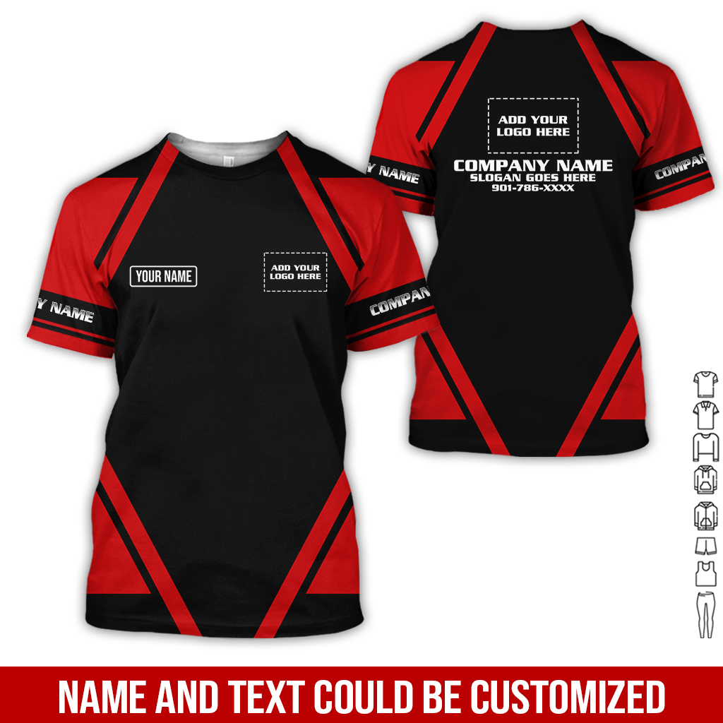 6181149-custom-company-brand-uniform-shirt-personalized-name-logo-colors-gl230-10.jpg Custom Company Brand Uniform Shirt – Custom Name, - photo 10