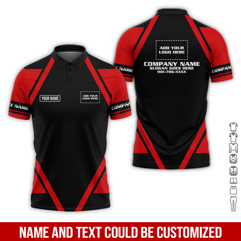 6181149-custom-company-brand-uniform-shirt-personalized-name-logo-colors-gl230-11.jpg Custom Company Brand Uniform Shirt – Custom Name, - photo 11
