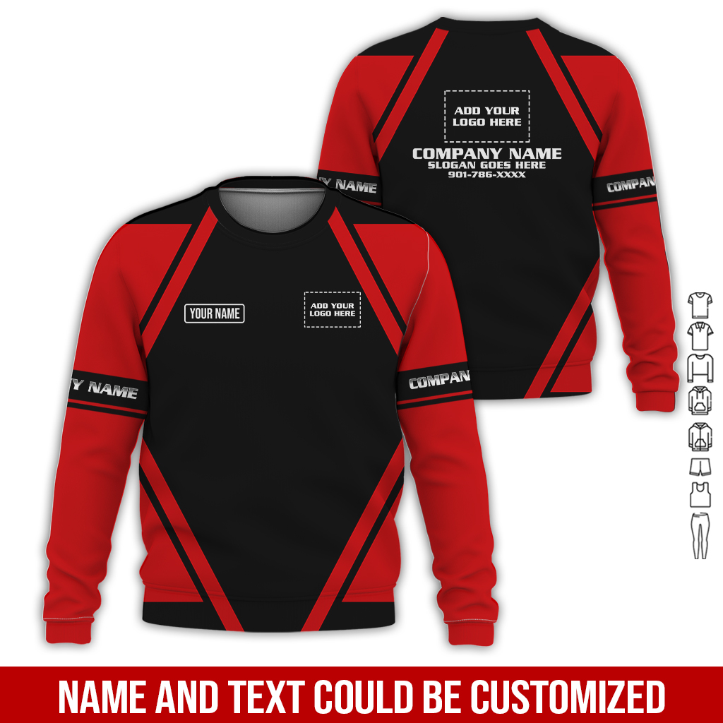 6181149-custom-company-brand-uniform-shirt-personalized-name-logo-colors-gl230-13.jpg Custom Company Brand Uniform Shirt – Custom Name, - photo 13