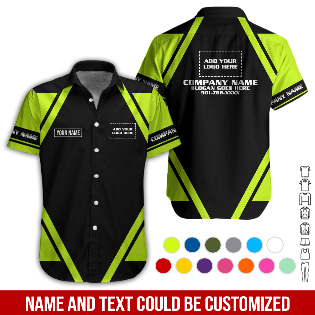 Custom Company Brand Uniform Shirt – Custom Name, - photo 3