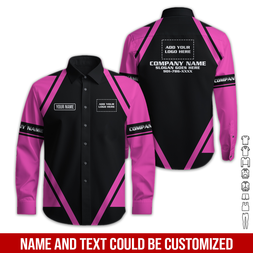 6181149-custom-company-brand-uniform-shirt-personalized-name-logo-colors-gl230-61.jpg Custom Company Brand Uniform Shirt – Custom Name, - photo 61