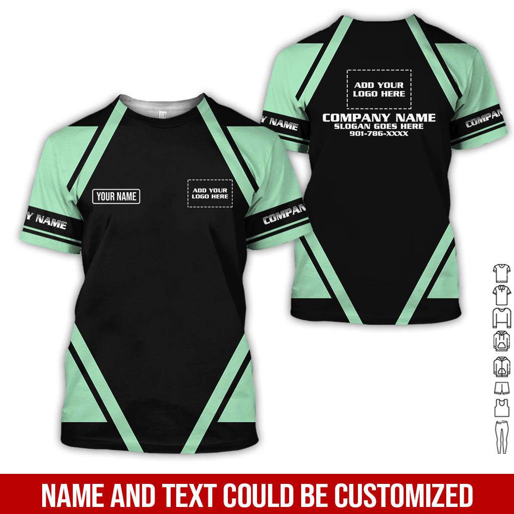 6181149-custom-company-brand-uniform-shirt-personalized-name-logo-colors-gl230-82.jpg Custom Company Brand Uniform Shirt – Custom Name, - photo 82