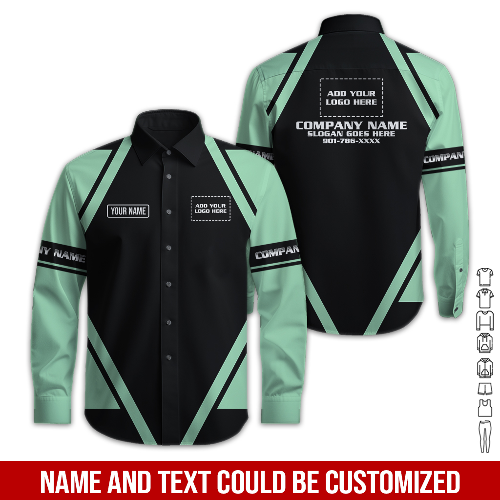 6181149-custom-company-brand-uniform-shirt-personalized-name-logo-colors-gl230-88.jpg Custom Company Brand Uniform Shirt – Custom Name, - photo 88