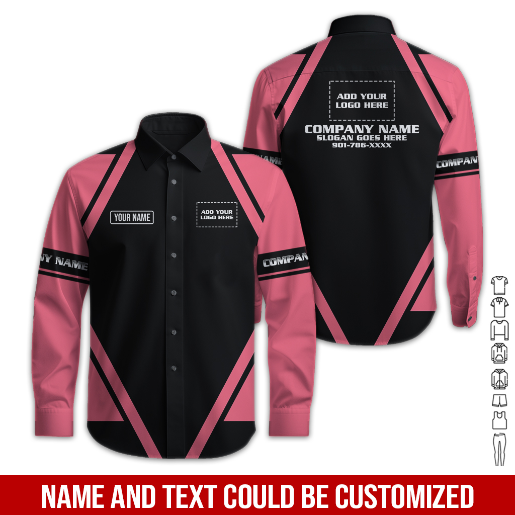 6181149-custom-company-brand-uniform-shirt-personalized-name-logo-colors-gl230-97.jpg Custom Company Brand Uniform Shirt – Custom Name, - photo 97