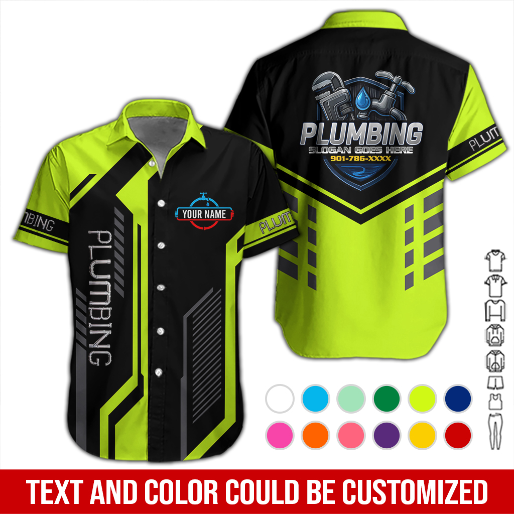 Custom Plumbing 3D Hoodie - photo 3