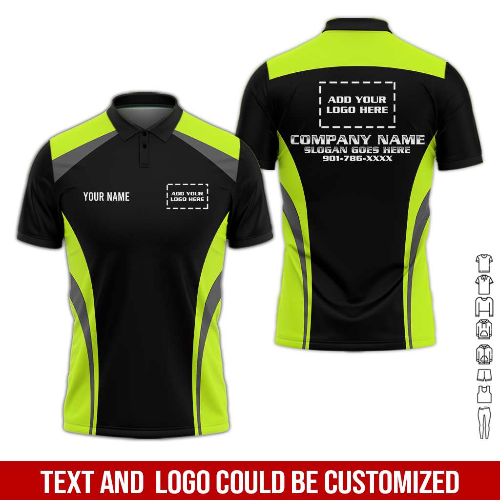 6186446-custom-company-uniform-shirt-personalized-with-name-logo-colors-pc537-2.jpg Custom Company Uniform Shirt – Custom with Name, - photo 2