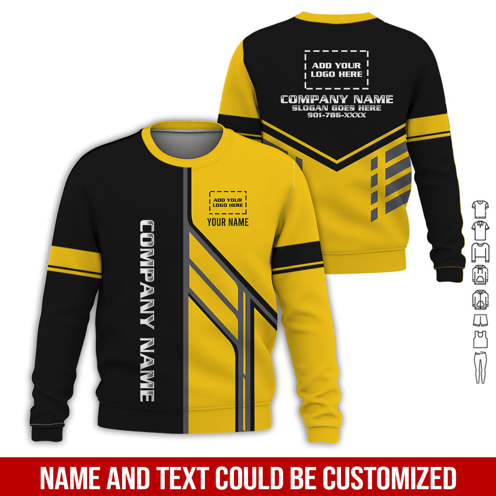 6186942-customized-company-brand-uniform-shirt-personalized-name-logo-colors-pc539-22.jpg Custom Company Brand Uniform Shirt – Custom Name, - photo 22