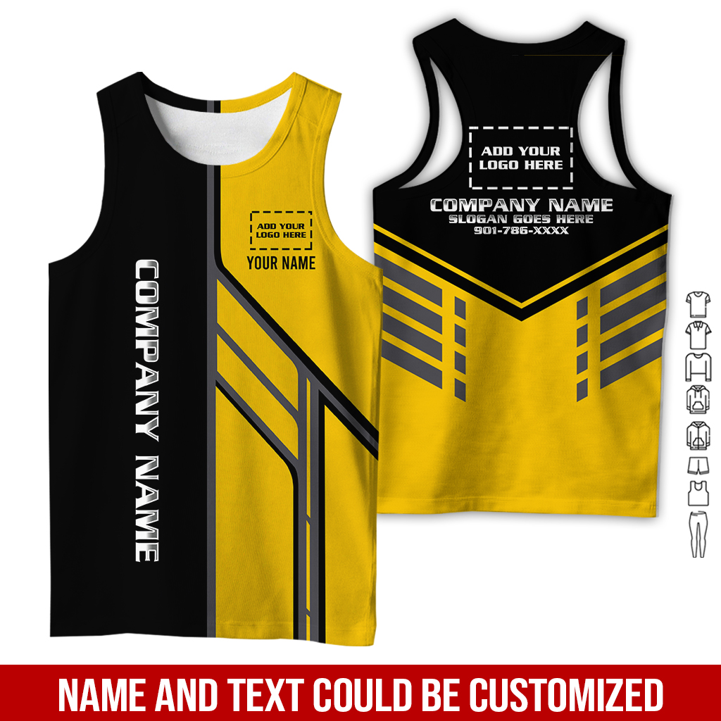 6186942-customized-company-brand-uniform-shirt-personalized-name-logo-colors-pc539-26.jpg Custom Company Brand Uniform Shirt – Custom Name, - photo 26