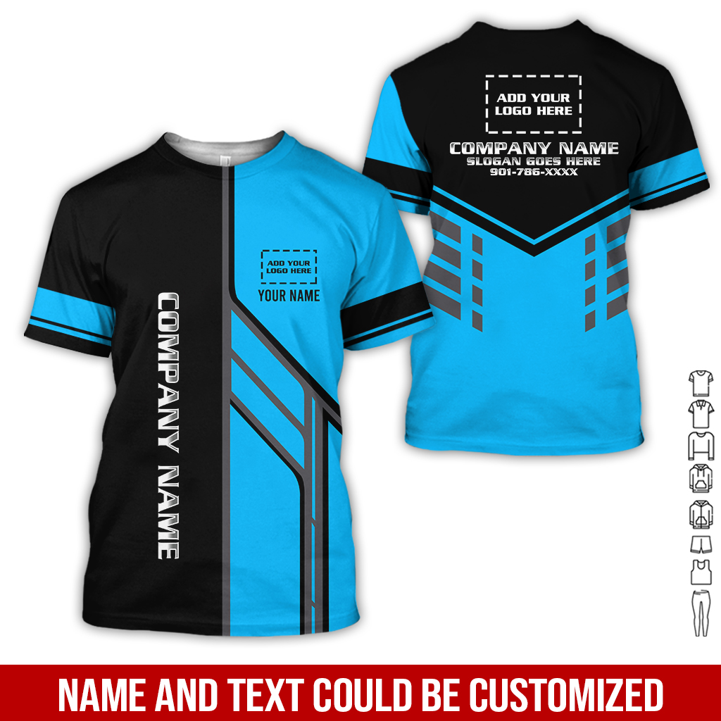 6186942-customized-company-brand-uniform-shirt-personalized-name-logo-colors-pc539-37.jpg Custom Company Brand Uniform Shirt – Custom Name, - photo 37