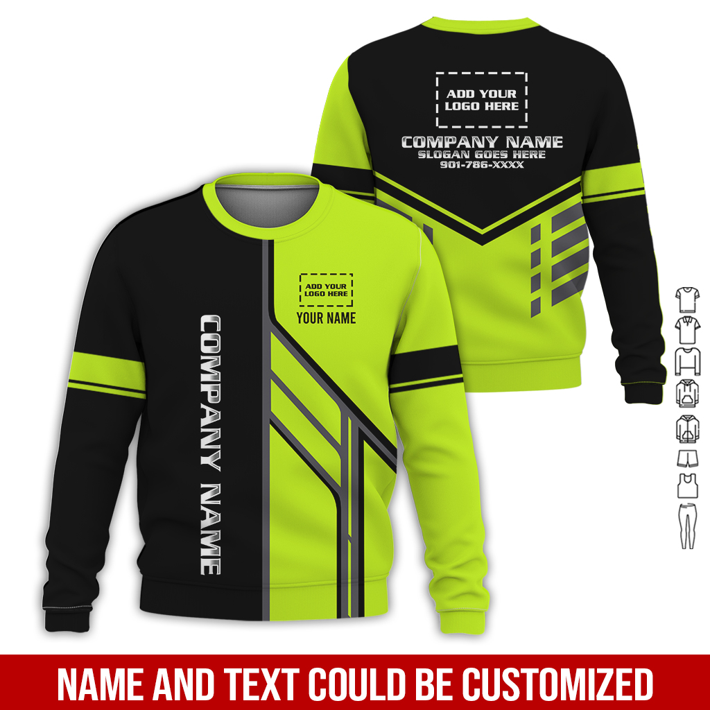 6186942-customized-company-brand-uniform-shirt-personalized-name-logo-colors-pc539-4.jpg Custom Company Brand Uniform Shirt – Custom Name, - photo 4