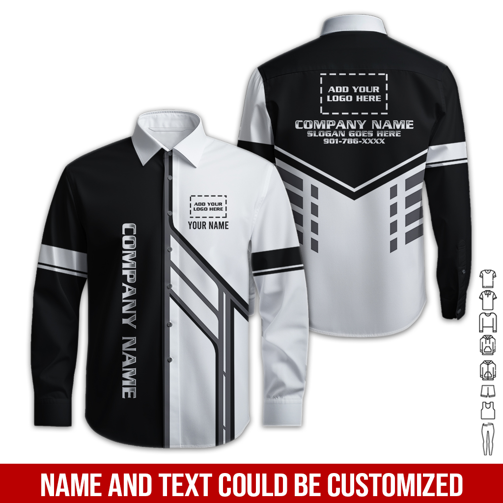 6186942-customized-company-brand-uniform-shirt-personalized-name-logo-colors-pc539-70.jpg Custom Company Brand Uniform Shirt – Custom Name, - photo 70