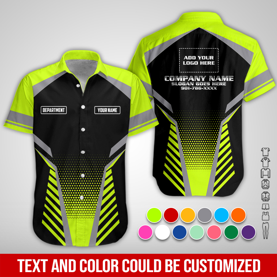 Custom Company Brand Uniform Shirt – Custom Name, - photo 3