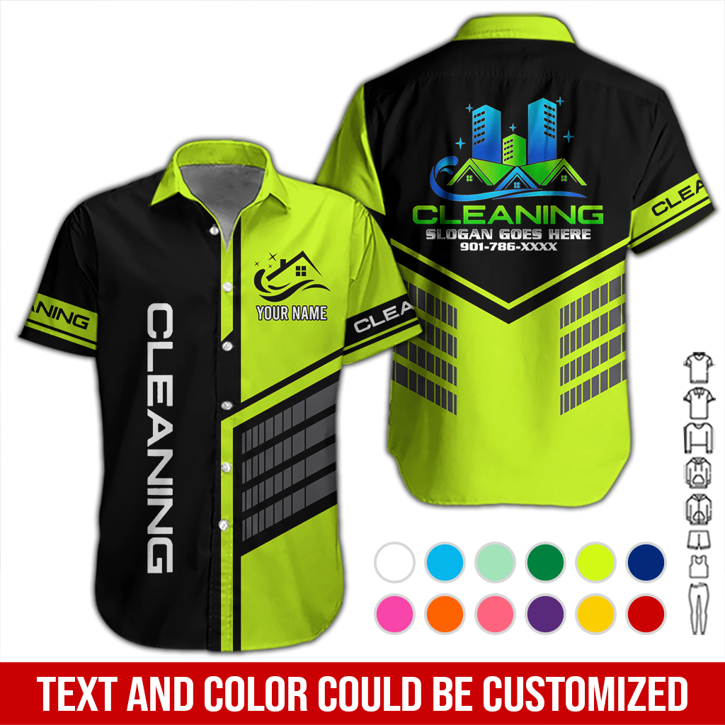 Custom Cleaning Service 3D Hoodie - photo 3