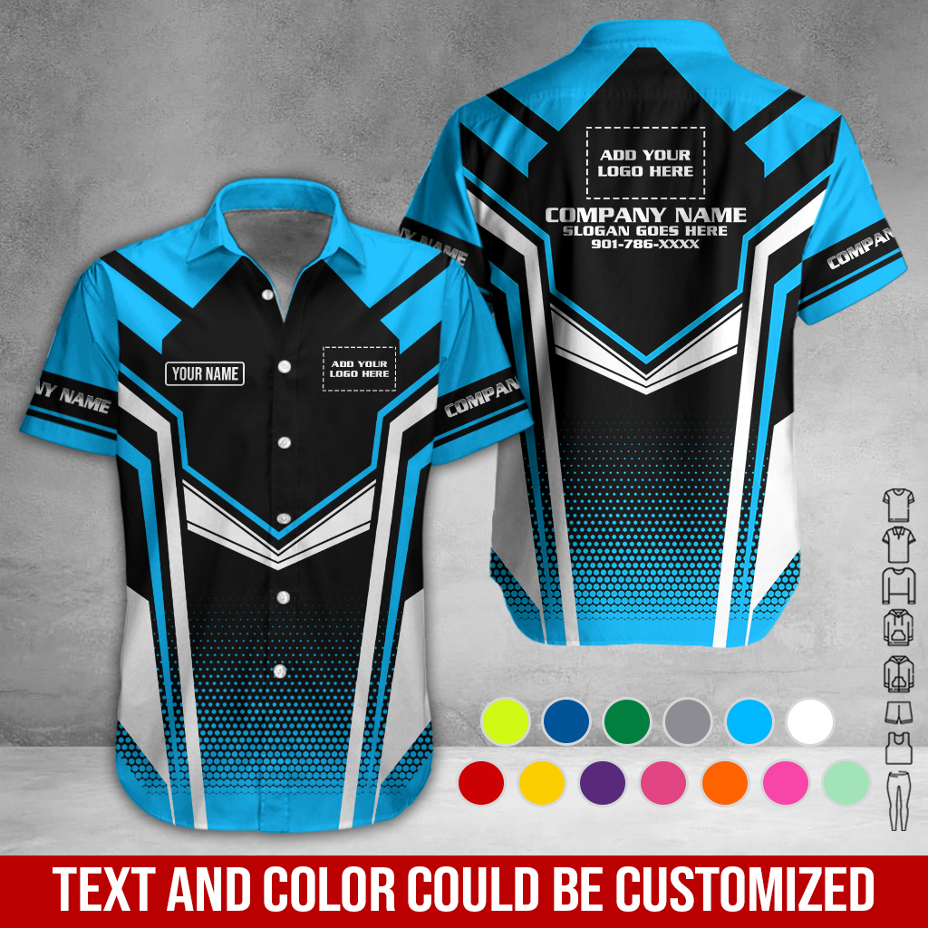 Custom Company Brand Uniform Shirt – Custom Name, - photo 39