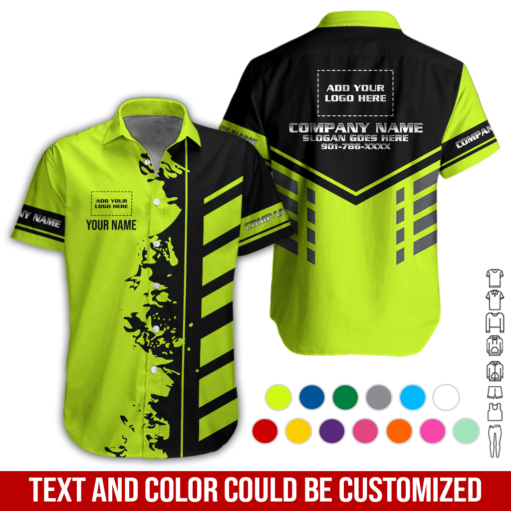 Custom Company Brand Uniform Shirt – Custom Name, - photo 3