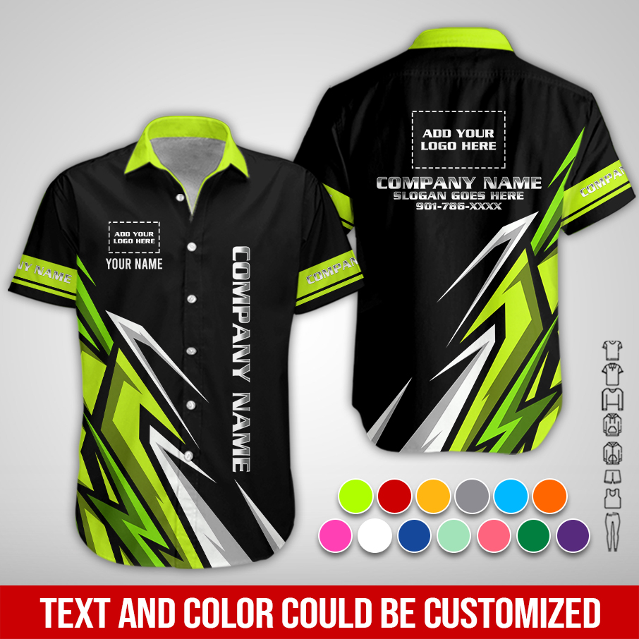 Custom Company Brand Uniform Shirt – Custom Name, - photo 3
