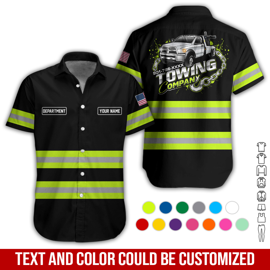 Custom Love Tow Truck 3D Hoodie - photo 3